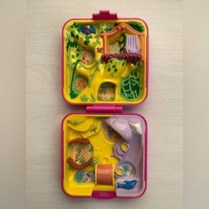Polly Pocket Wild Zoo World Vintage 1989 Bluebird COMPACT Only No Figures